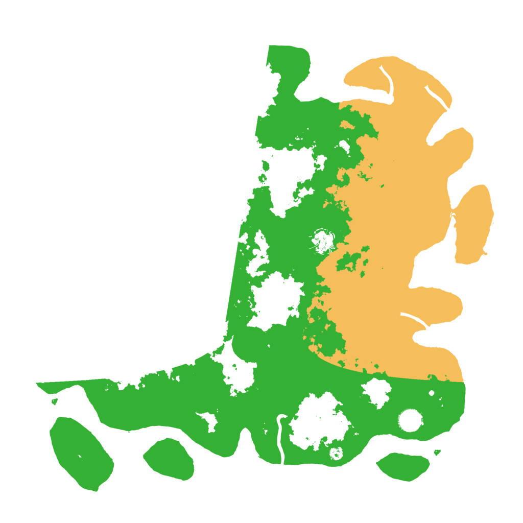 Biome Rust Map: Procedural Map, Size: 4000, Seed: 68676