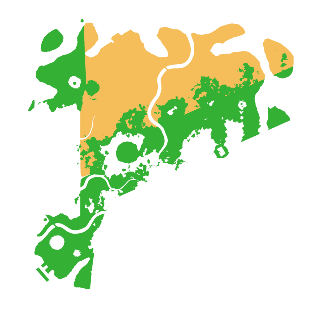 Biome Rust Map: Procedural Map, Size: 3950, Seed: 92592308