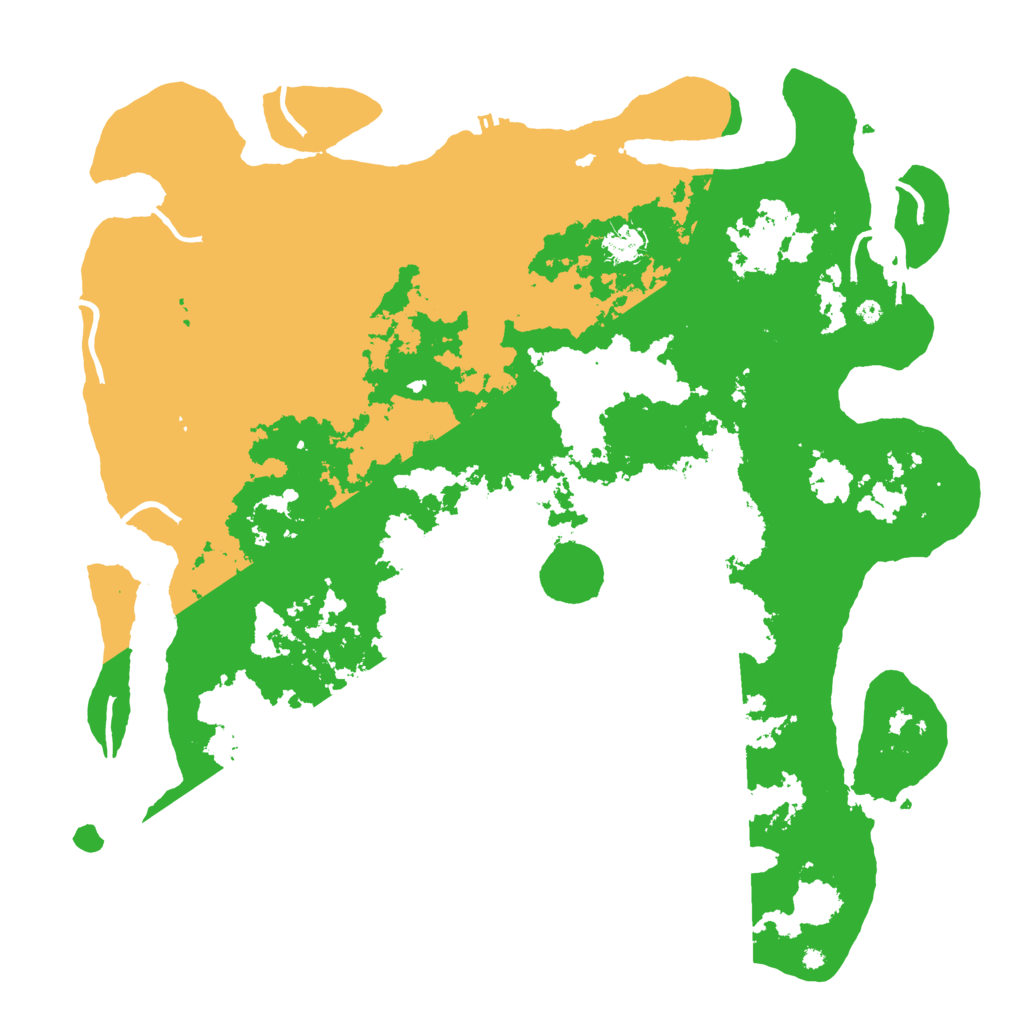 Biome Rust Map: Procedural Map, Size: 4500, Seed: 1219177926