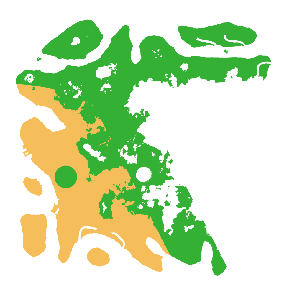 Biome Rust Map: Procedural Map, Size: 3550, Seed: 52806707