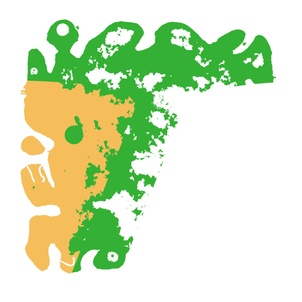 Biome Rust Map: Procedural Map, Size: 4300, Seed: 89284175