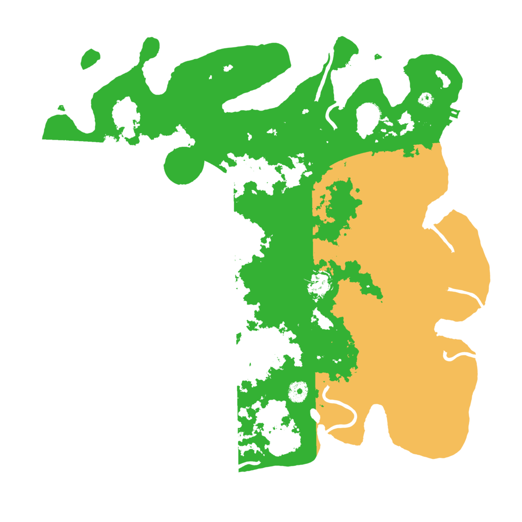 Biome Rust Map: Procedural Map, Size: 3800, Seed: 28036860