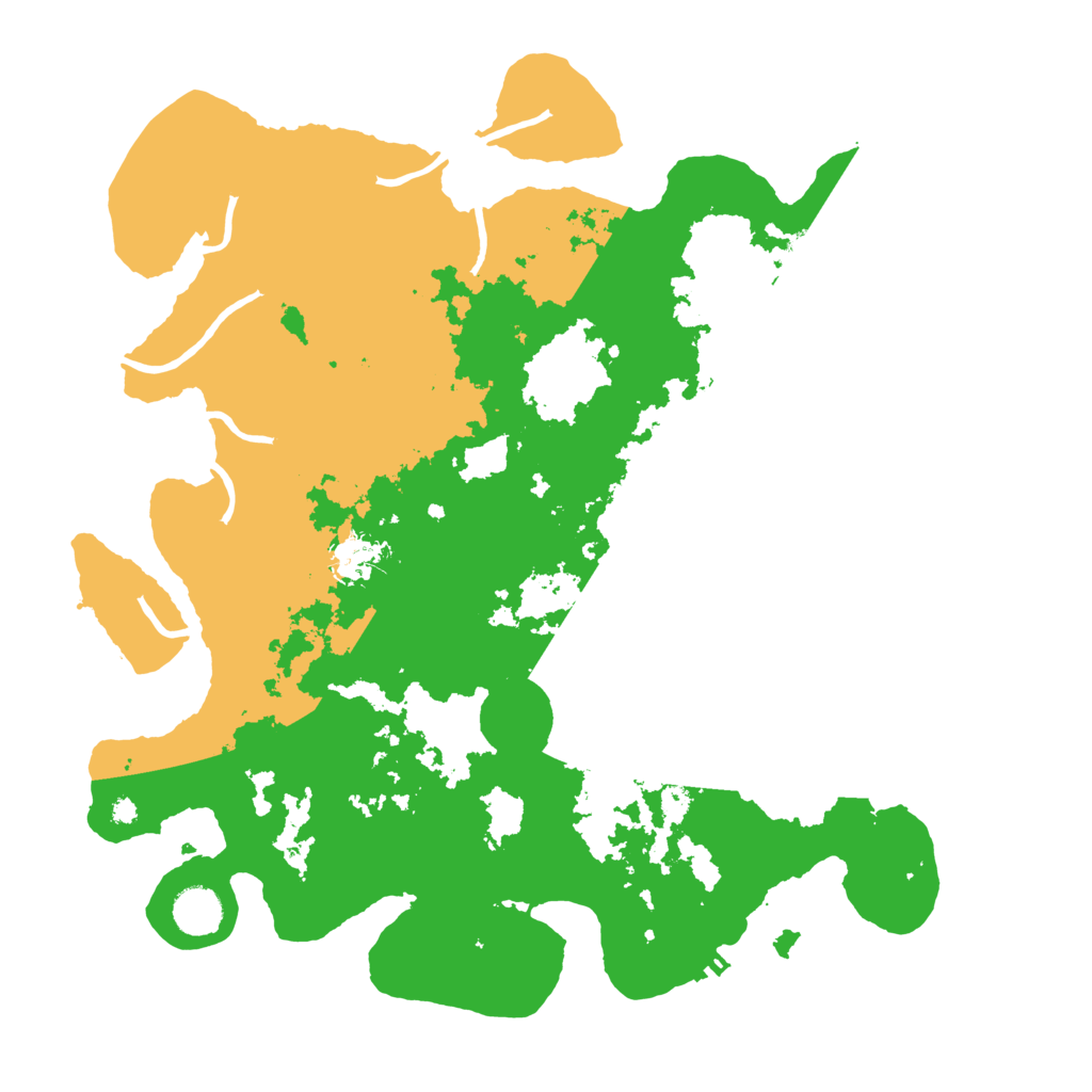 Biome Rust Map: Procedural Map, Size: 3950, Seed: 49441191