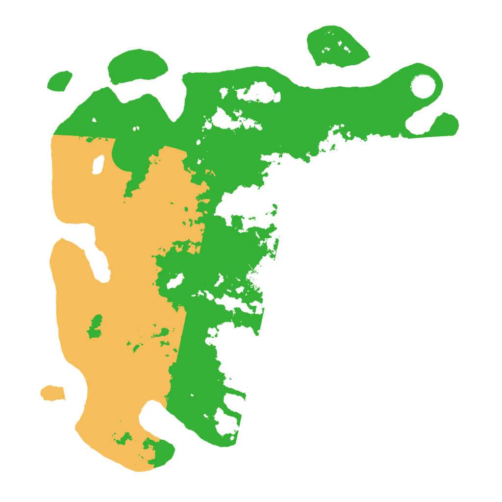 Biome Rust Map: Barren, Size: 3700, Seed: 70000930