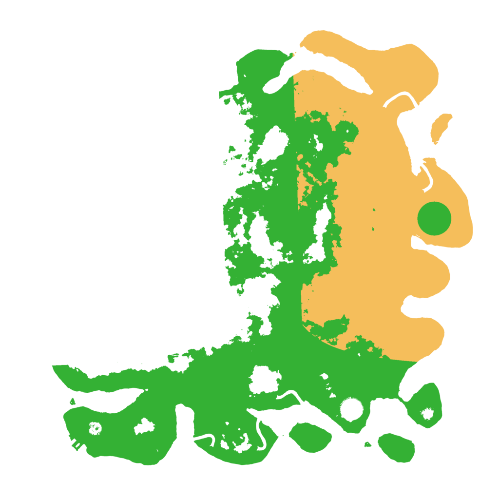 Biome Rust Map: Procedural Map, Size: 3900, Seed: 21900833