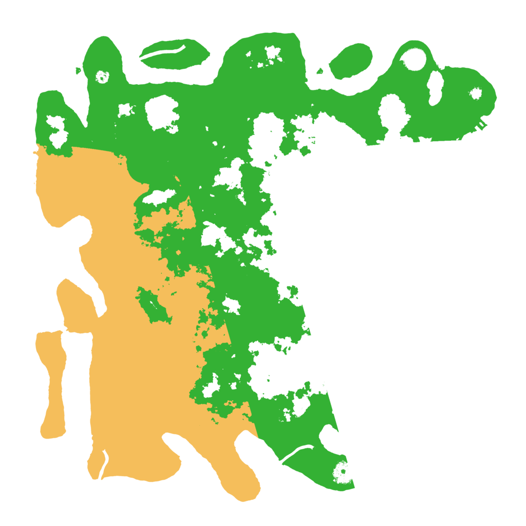 Biome Rust Map: Procedural Map, Size: 4100, Seed: 50276783