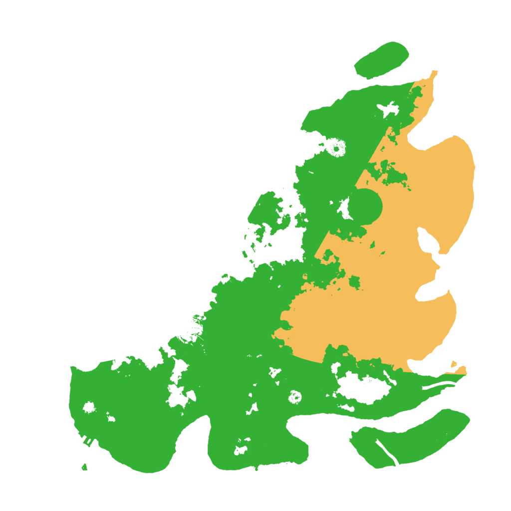 Biome Rust Map: Procedural Map, Size: 3950, Seed: 53597435