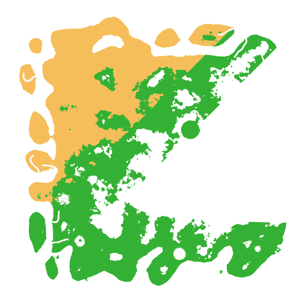 Biome Rust Map: Procedural Map, Size: 4400, Seed: 63443908