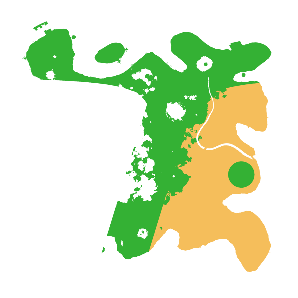 Biome Rust Map: Procedural Map, Size: 3000, Seed: 21604