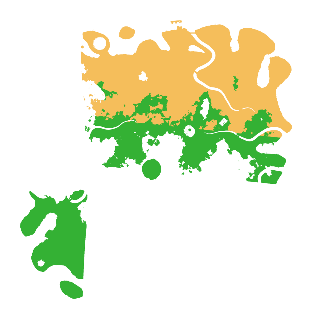 Biome Rust Map: Procedural Map, Size: 4300, Seed: 1782