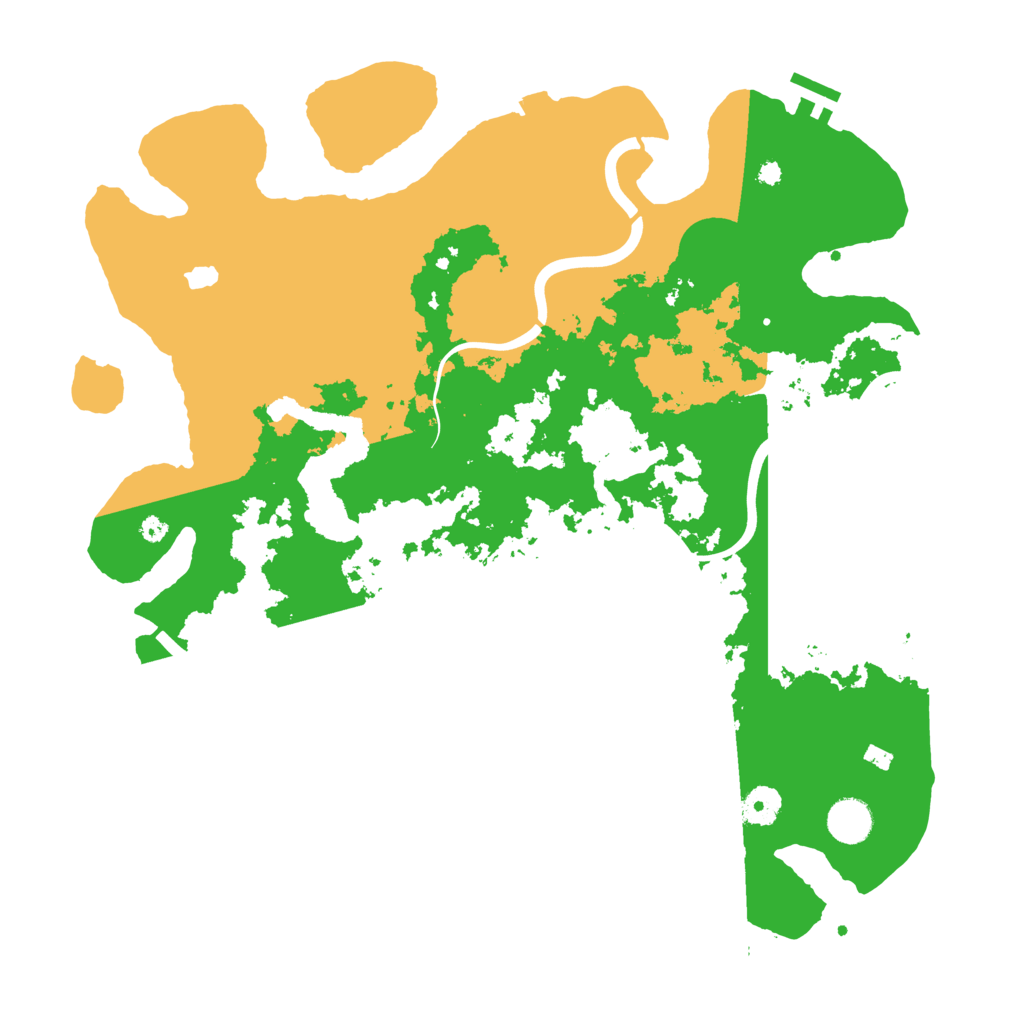 Biome Rust Map: Procedural Map, Size: 4000, Seed: 1101408456
