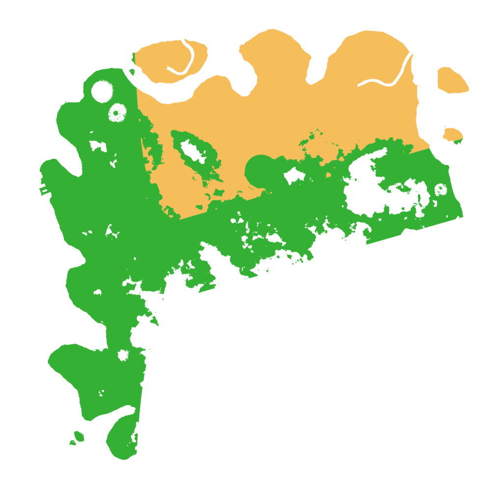 Biome Rust Map: Procedural Map, Size: 4100, Seed: 85196837