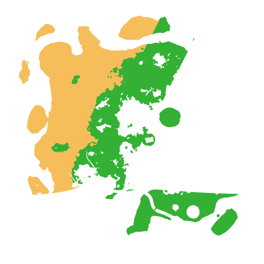Biome Rust Map: Procedural Map, Size: 3550, Seed: 16428082