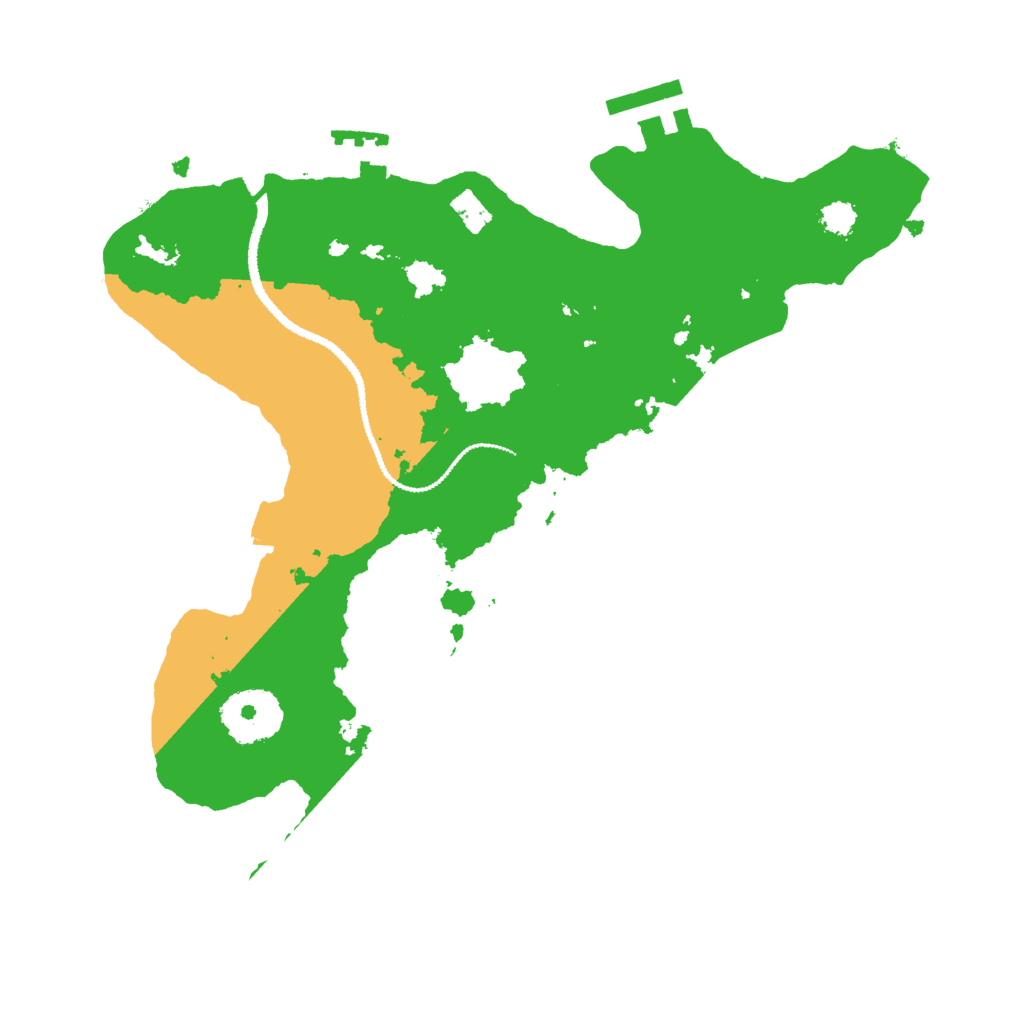 Biome Rust Map: Procedural Map, Size: 2700, Seed: 3748106