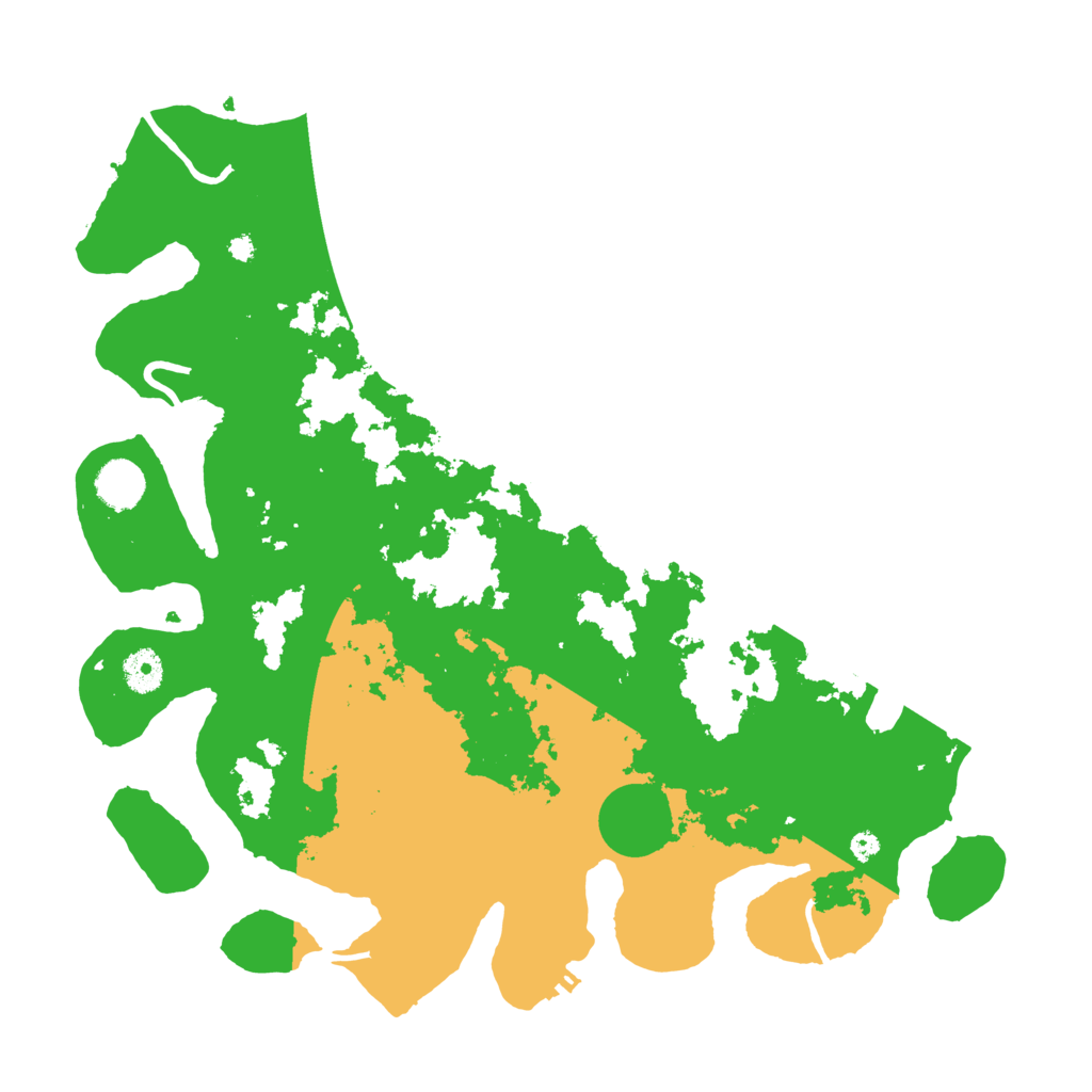 Biome Rust Map: Procedural Map, Size: 3950, Seed: 51554679