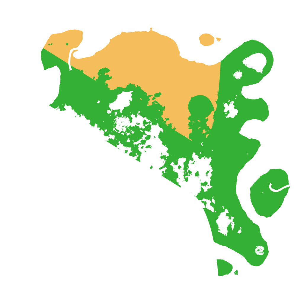 Biome Rust Map: Procedural Map, Size: 3400, Seed: 40114674