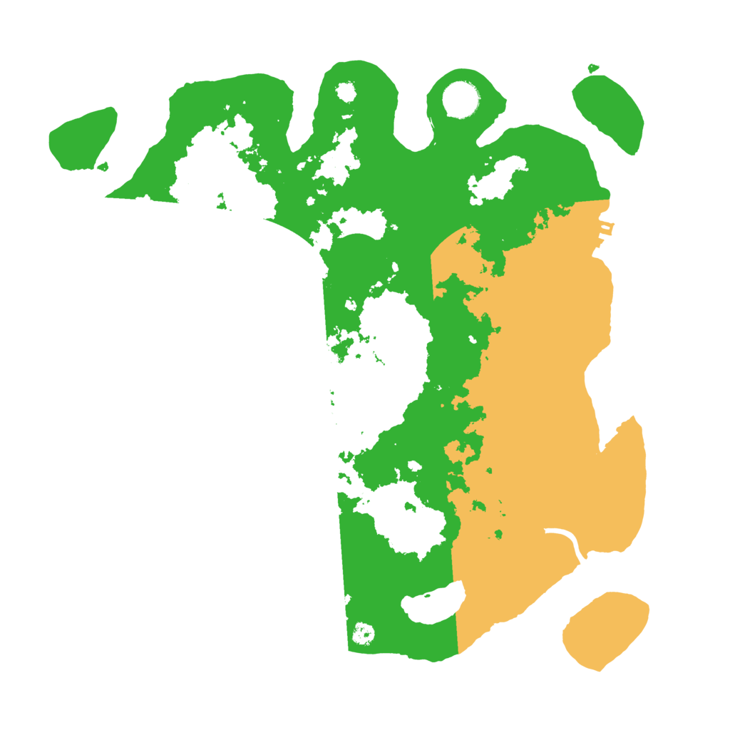 Biome Rust Map: Procedural Map, Size: 3500, Seed: 97653112