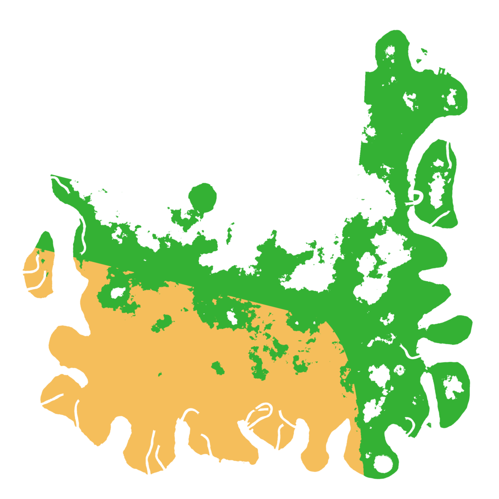 Biome Rust Map: Procedural Map, Size: 5000, Seed: 715
