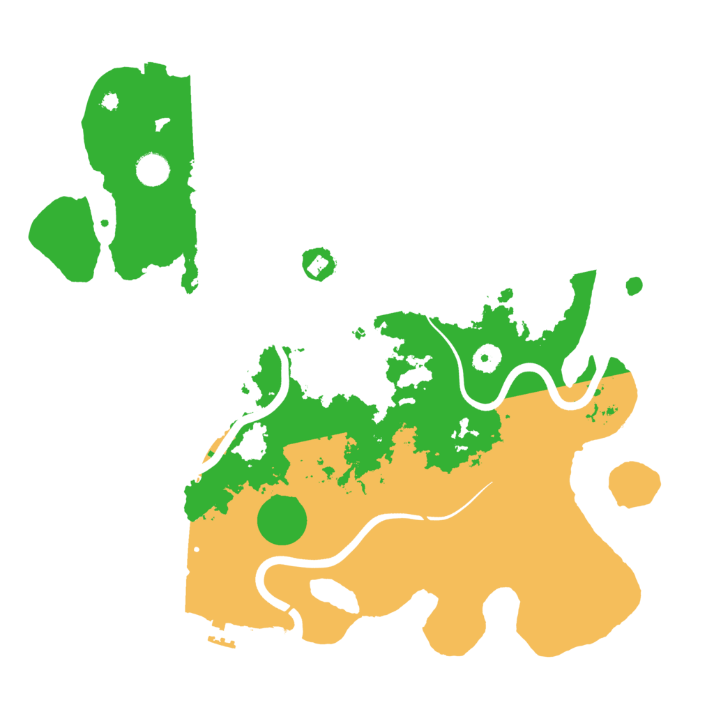 Biome Rust Map: Procedural Map, Size: 3800, Seed: 94032034