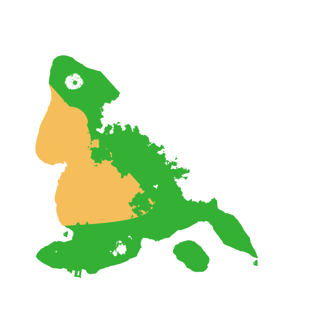 Biome Rust Map: Procedural Map, Size: 2800, Seed: 5000