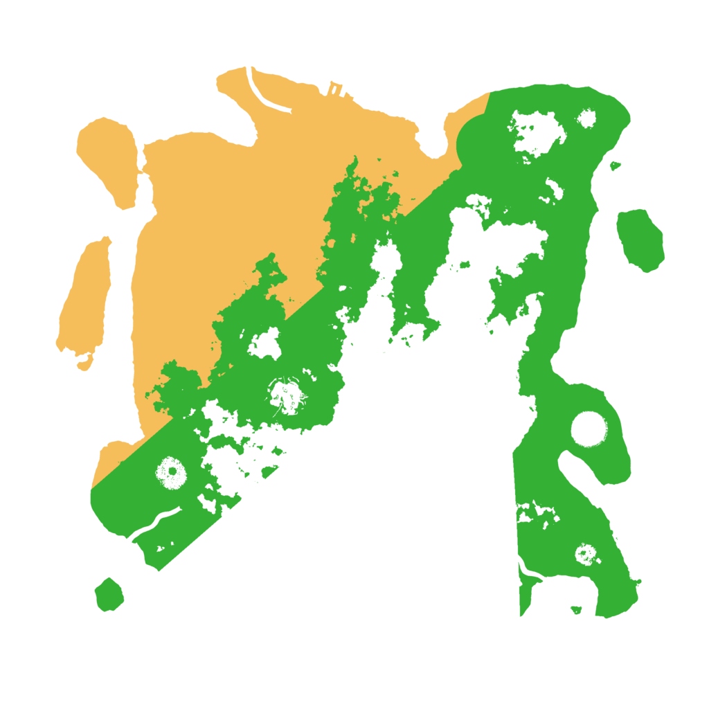 Biome Rust Map: Procedural Map, Size: 3500, Seed: 1668621204