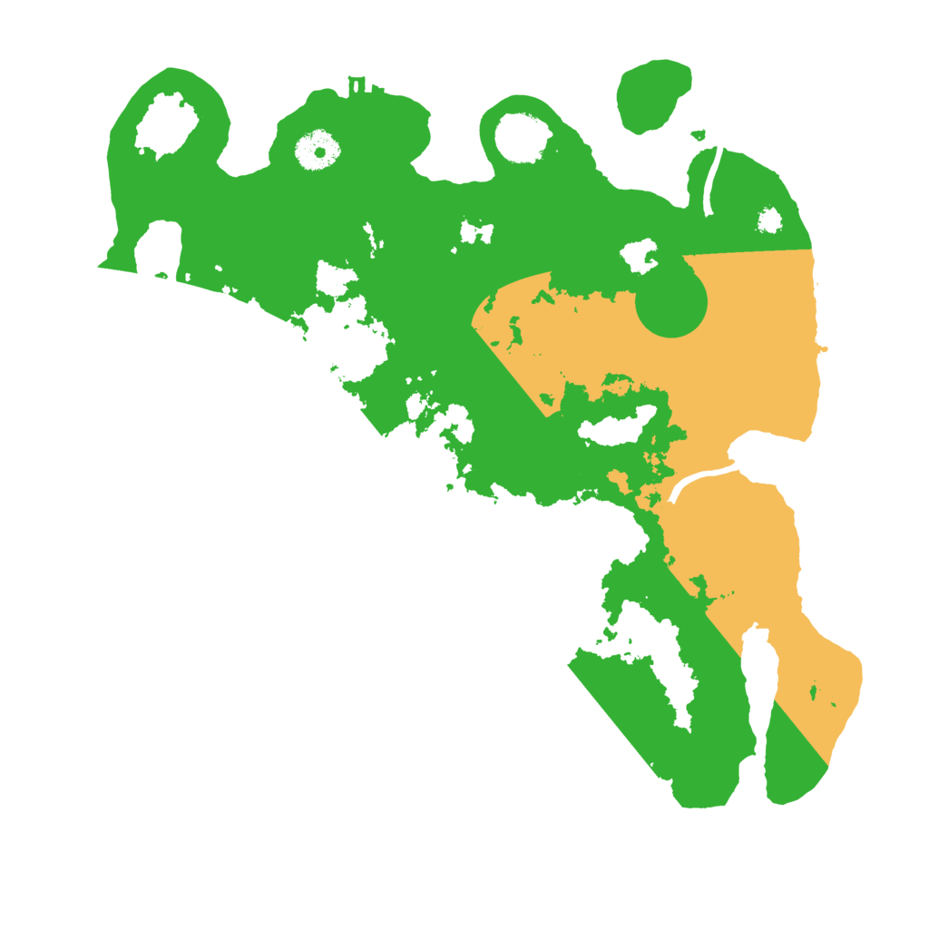 Biome Rust Map: Procedural Map, Size: 3400, Seed: 90504682