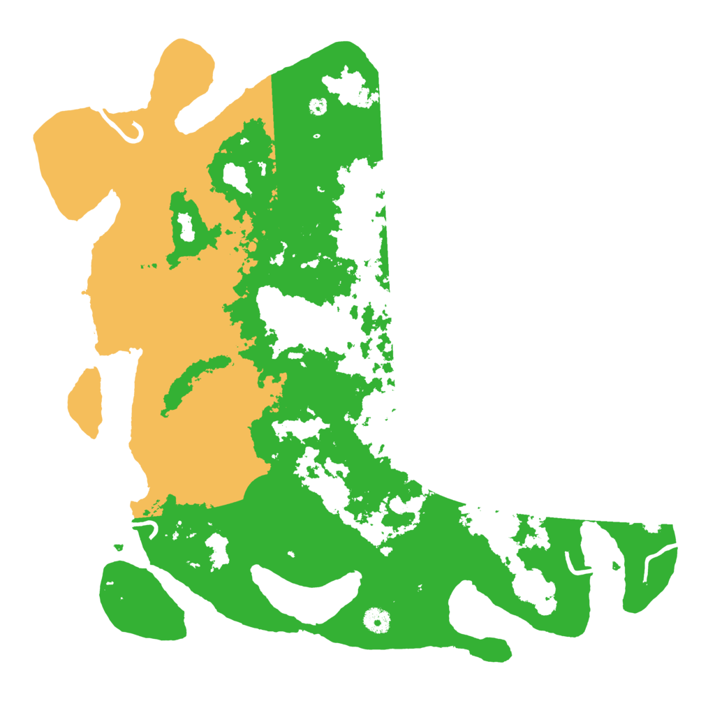 Biome Rust Map: Procedural Map, Size: 4100, Seed: 77579723