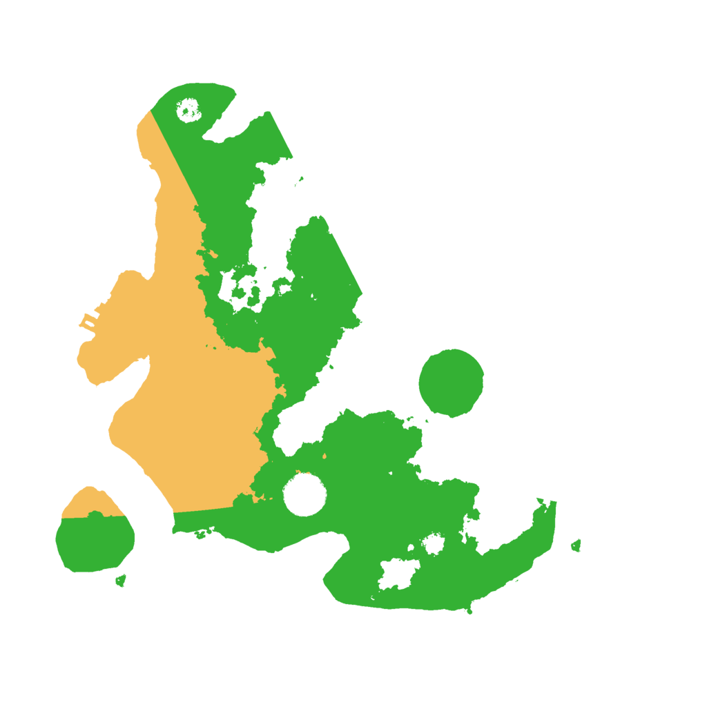 Biome Rust Map: Procedural Map, Size: 3000, Seed: 211695