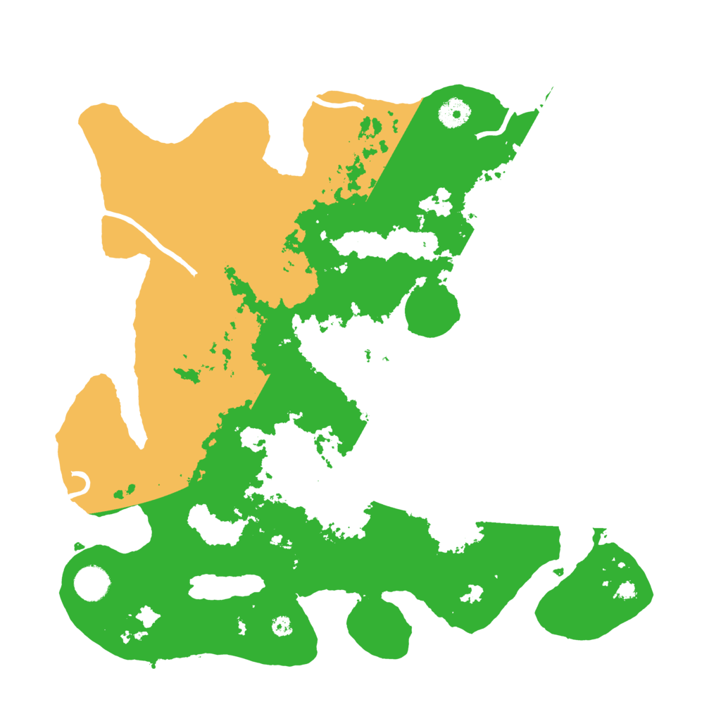 Biome Rust Map: Procedural Map, Size: 3650, Seed: 21124553