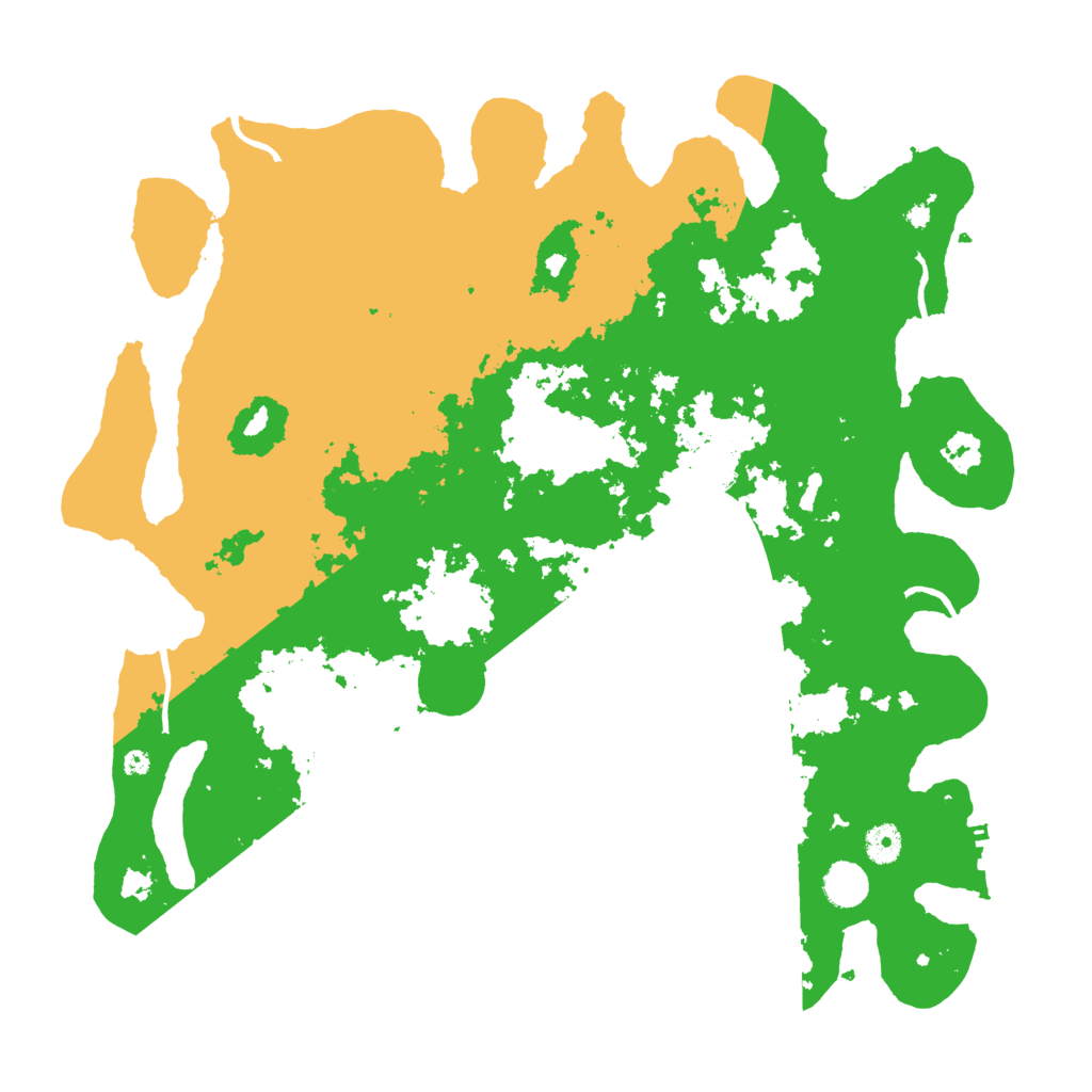 Biome Rust Map: Procedural Map, Size: 4300, Seed: 75137563