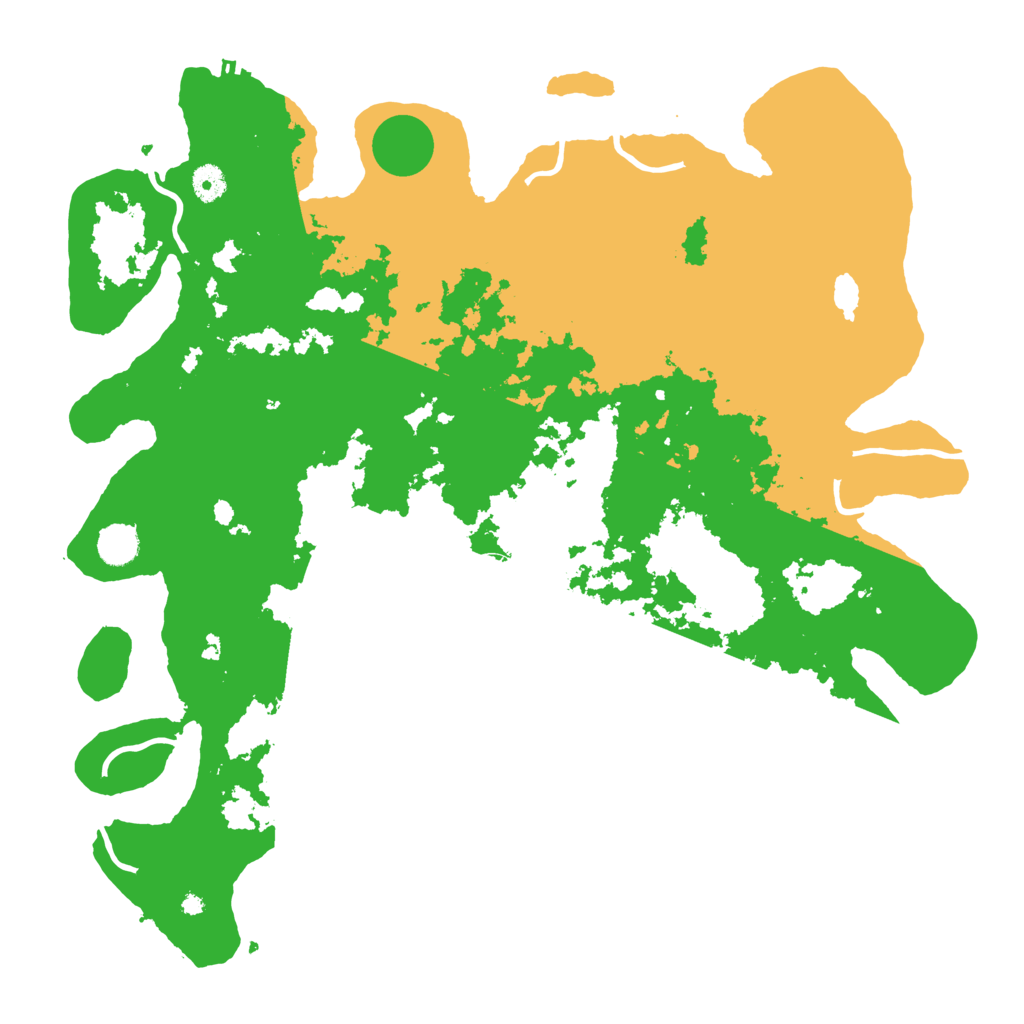 Biome Rust Map: Procedural Map, Size: 4400, Seed: 74984250