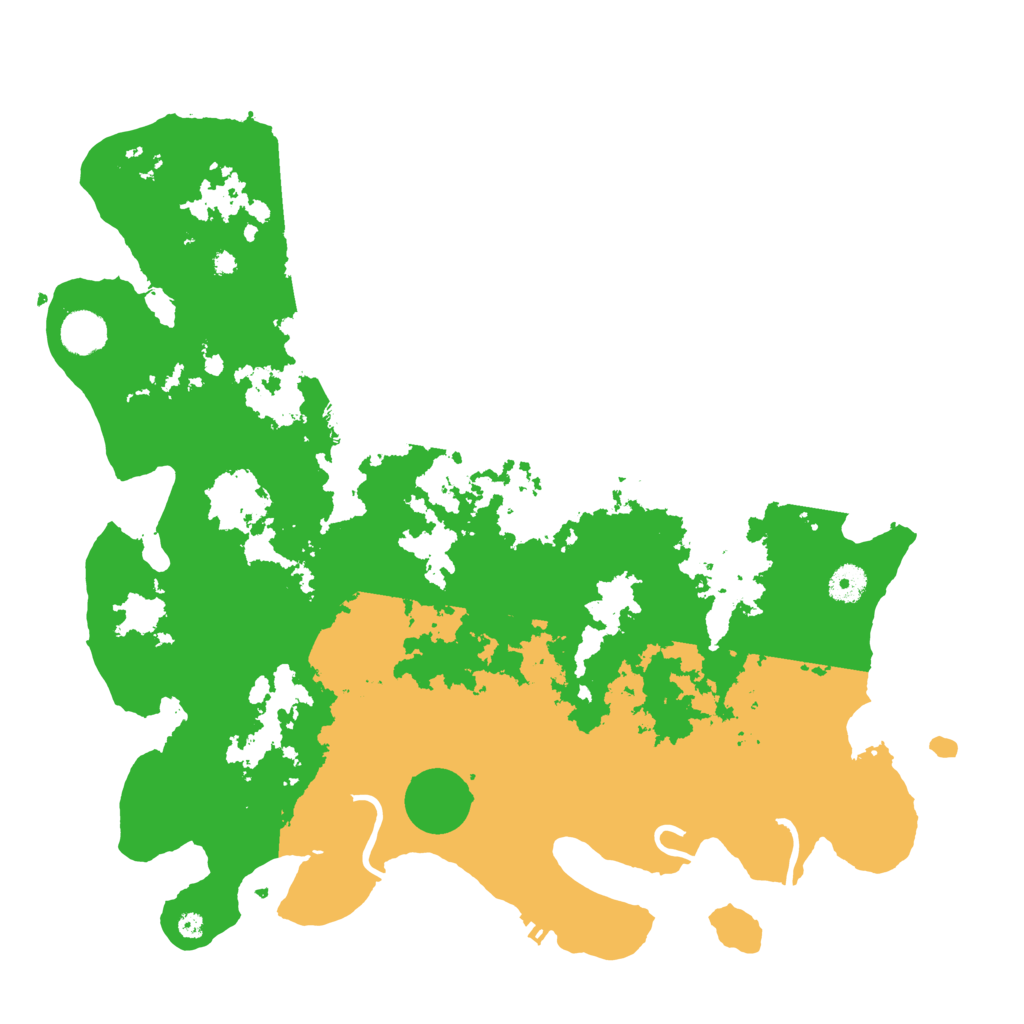 Biome Rust Map: Procedural Map, Size: 4100, Seed: 92323247