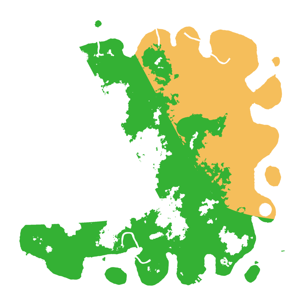 Biome Rust Map: Procedural Map, Size: 4250, Seed: 27302