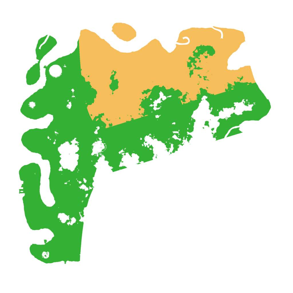 Biome Rust Map: Procedural Map, Size: 4100, Seed: 38672398