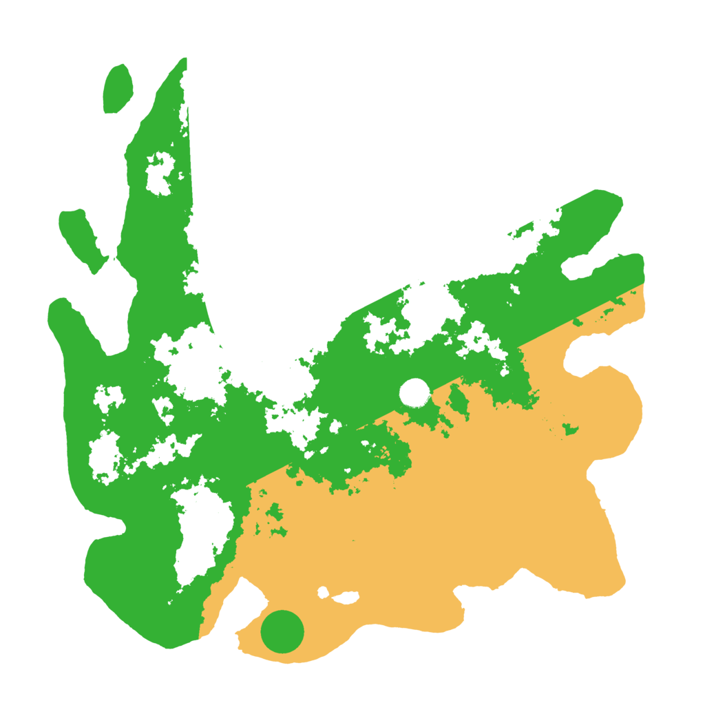 Biome Rust Map: Barren, Size: 4300, Seed: 64289648