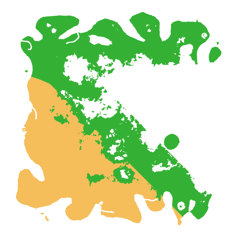 Biome Rust Map: Procedural Map, Size: 4400, Seed: 72452533