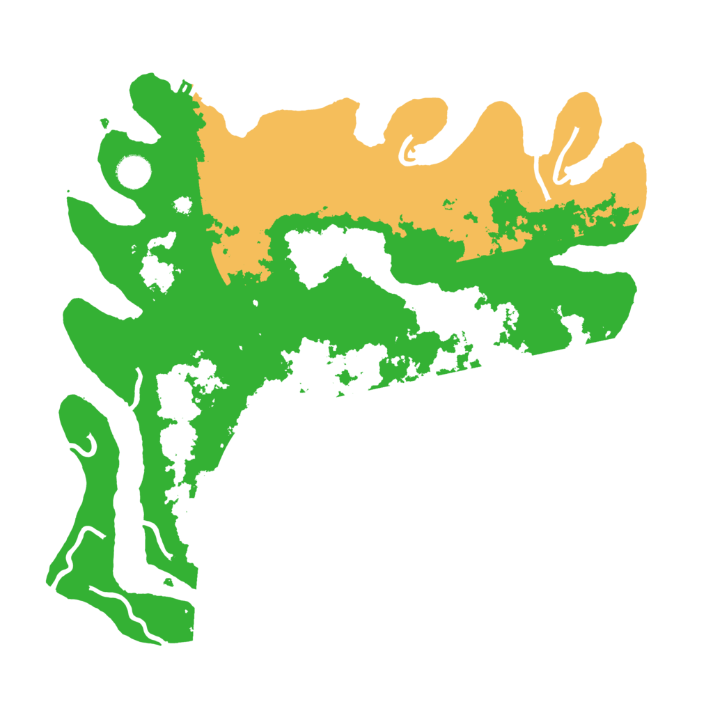 Biome Rust Map: Procedural Map, Size: 3700, Seed: 37081144