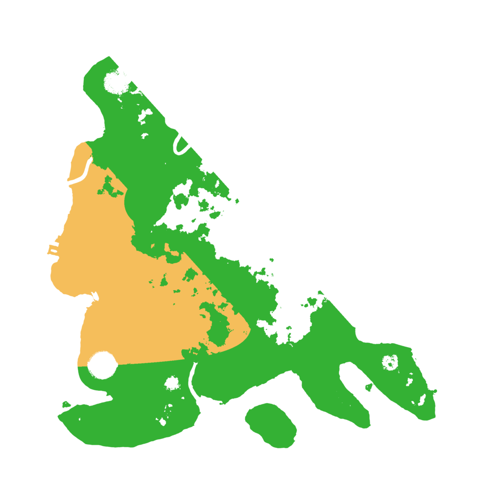 Biome Rust Map: Procedural Map, Size: 3200, Seed: 5000