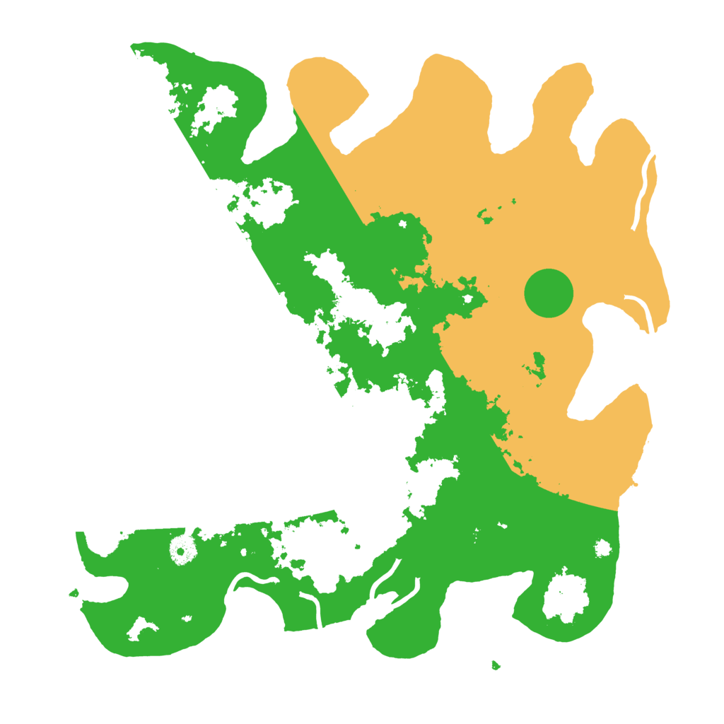 Biome Rust Map: Procedural Map, Size: 3900, Seed: 72585985