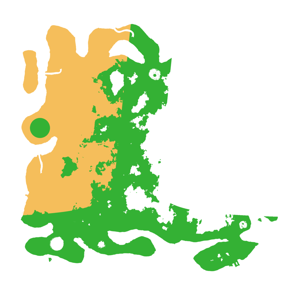 Biome Rust Map: Procedural Map, Size: 3900, Seed: 7268581