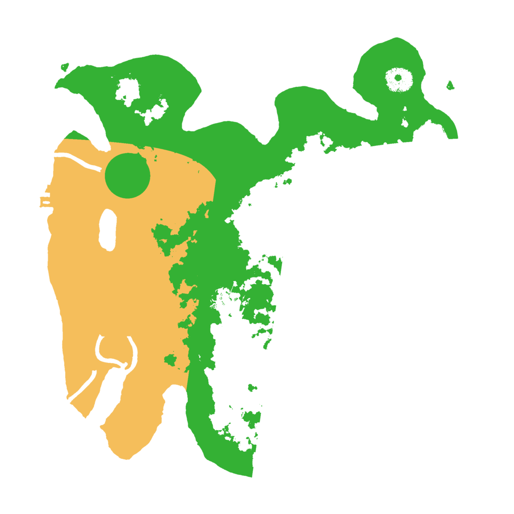 Biome Rust Map: Procedural Map, Size: 3000, Seed: 20062023