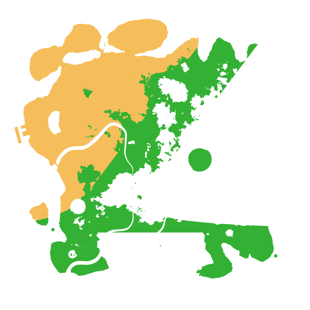 Biome Rust Map: Procedural Map, Size: 3750, Seed: 21323227