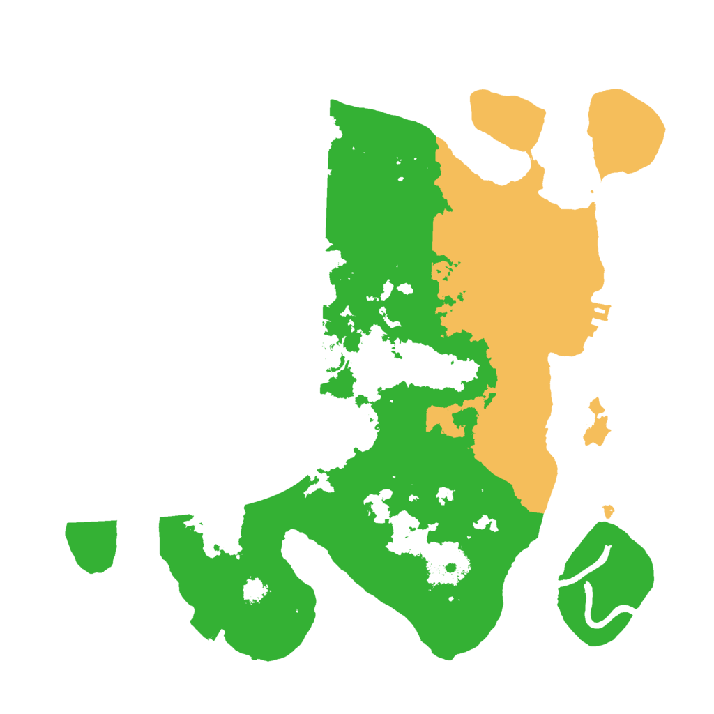 Biome Rust Map: Procedural Map, Size: 2700, Seed: 1936595885
