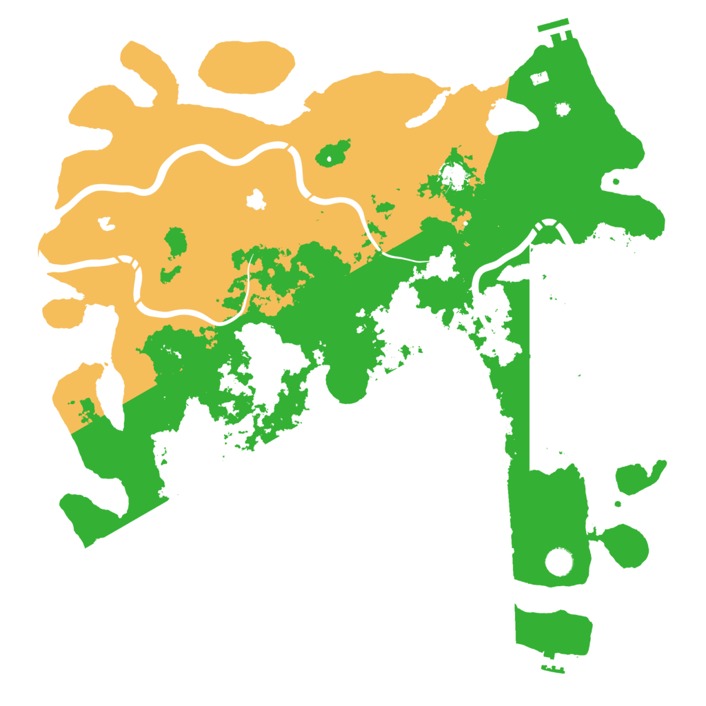Biome Rust Map: Procedural Map, Size: 4500, Seed: 1937085776