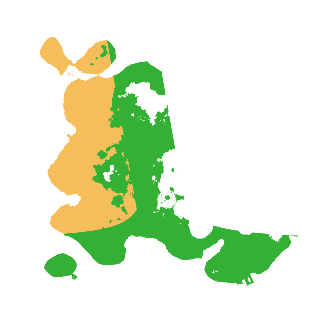 Biome Rust Map: Procedural Map, Size: 2600, Seed: 1773065878