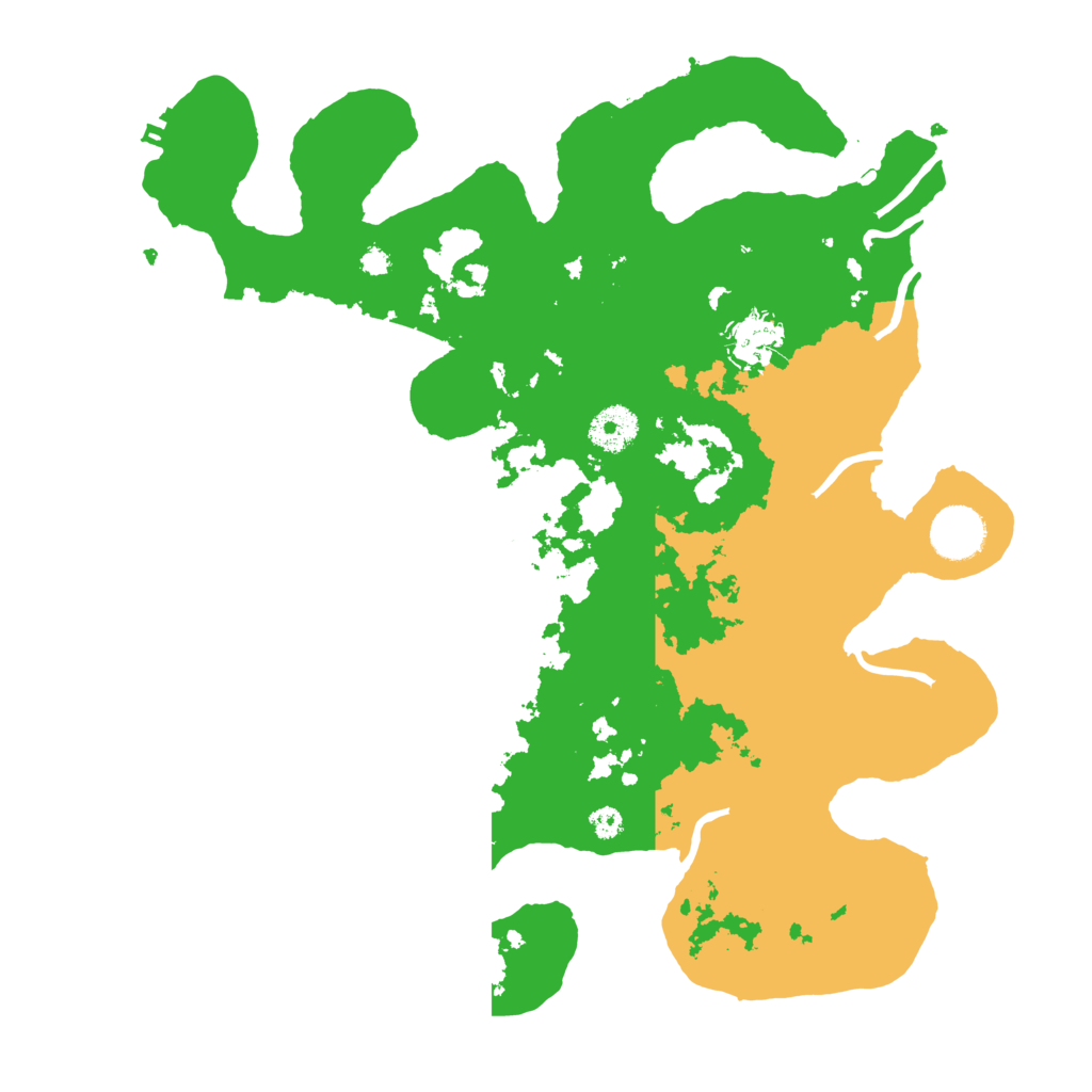 Biome Rust Map: Procedural Map, Size: 3500, Seed: 5970590