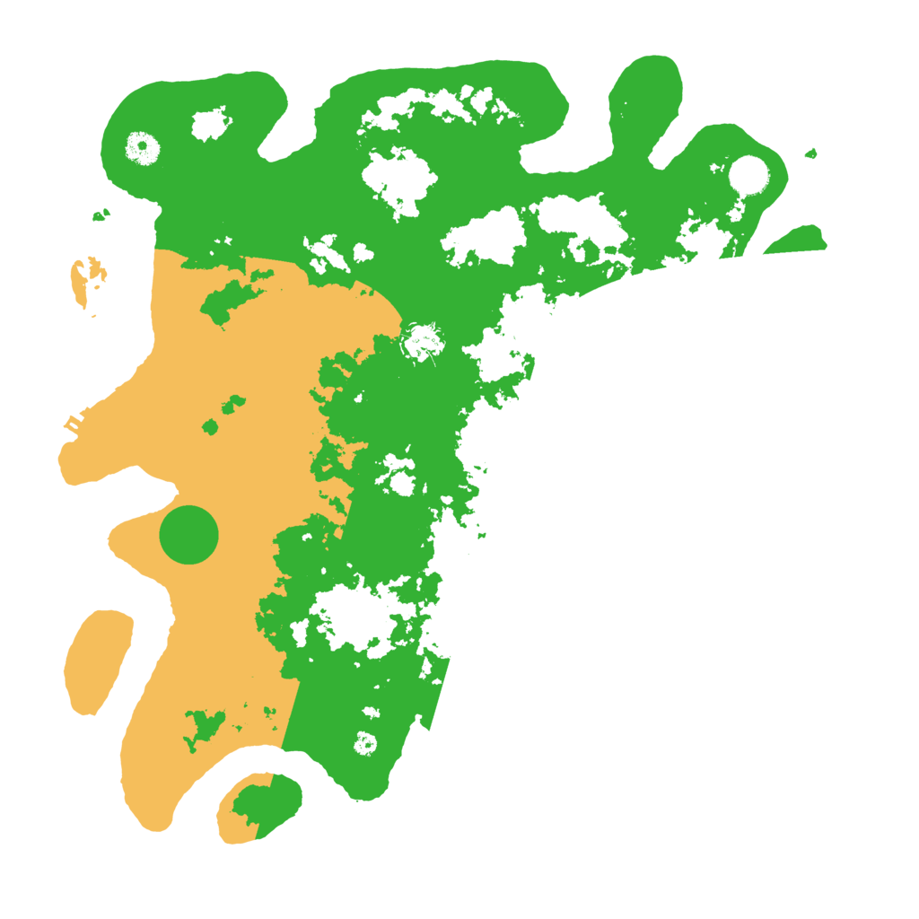 Biome Rust Map: Procedural Map, Size: 4100, Seed: 44540734