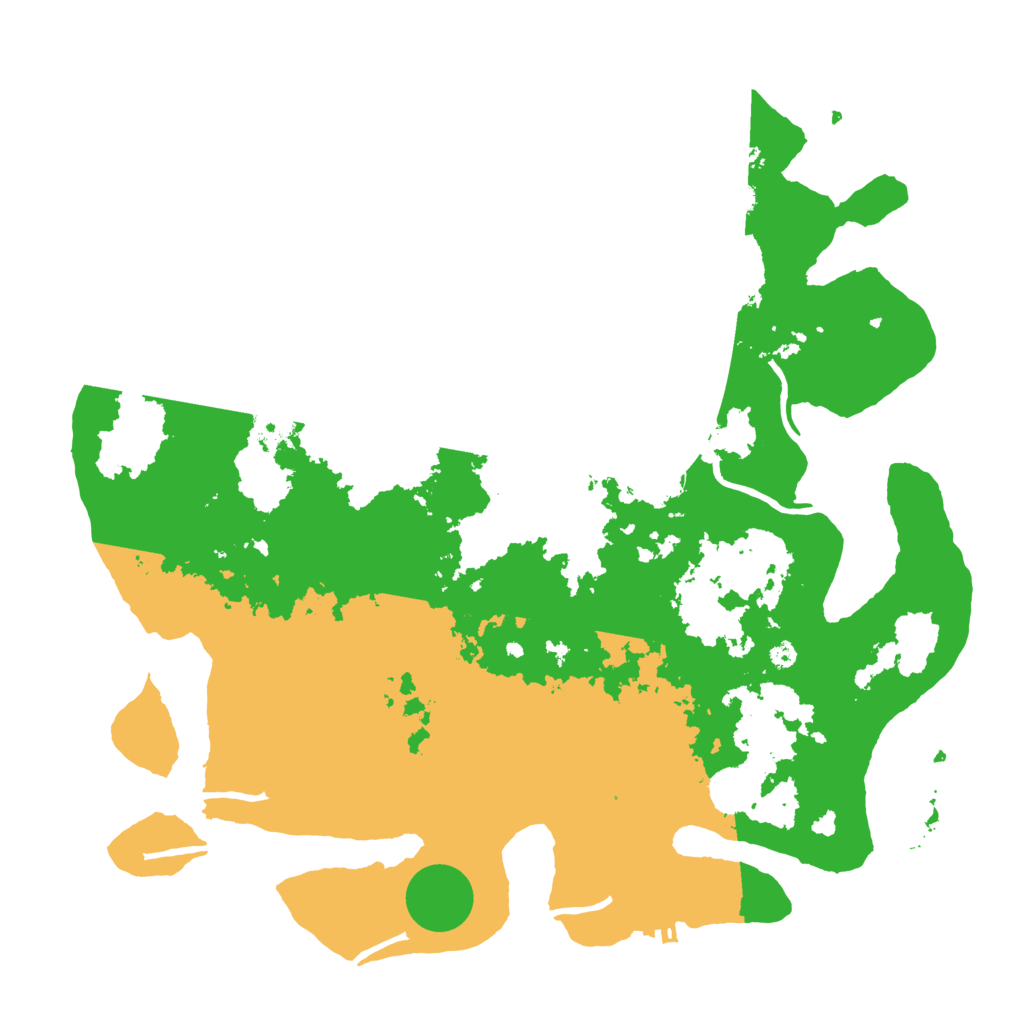 Biome Rust Map: Procedural Map, Size: 4000, Seed: 1985608327