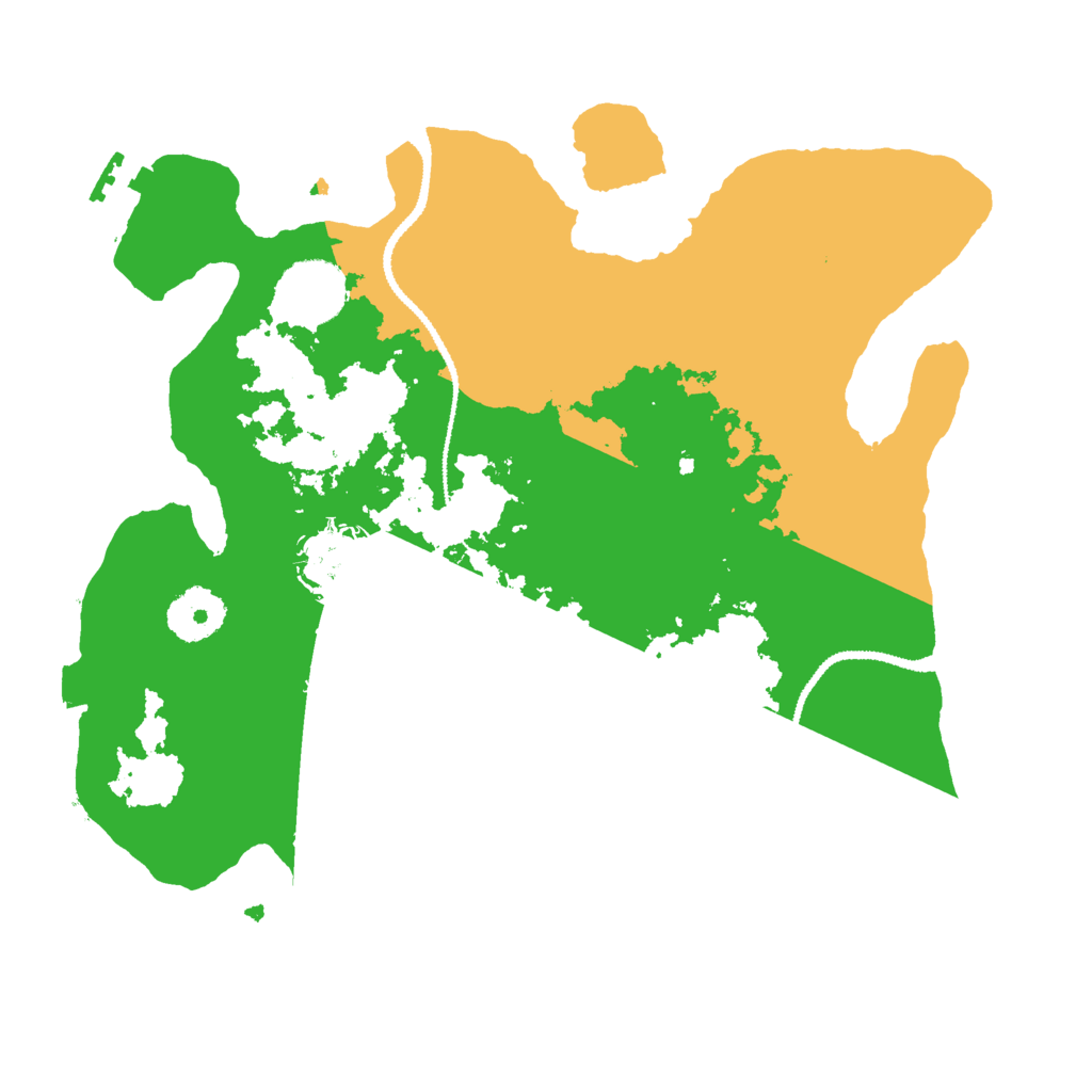 Biome Rust Map: Procedural Map, Size: 3000, Seed: 626
