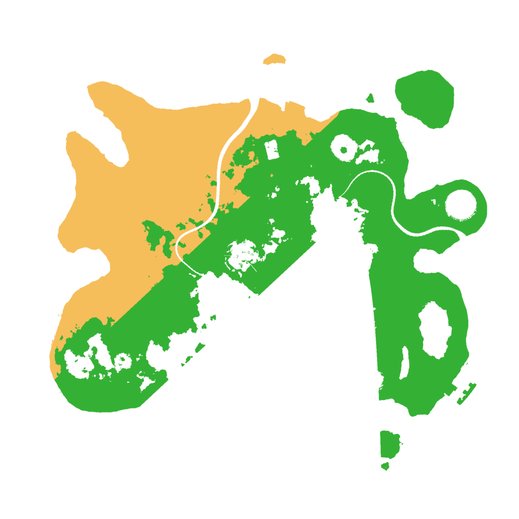 Biome Rust Map: Procedural Map, Size: 3000, Seed: 1744011825